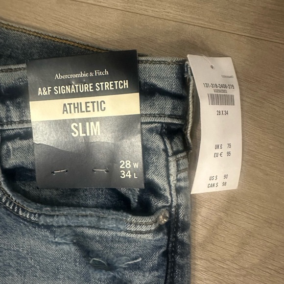 Men’s Athletic slim jeans - Picture 3 of 3